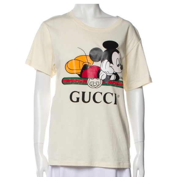 Authentic Gucci x Disney Women's Mickey Mouse Web GG T-shirt Gr. XS
